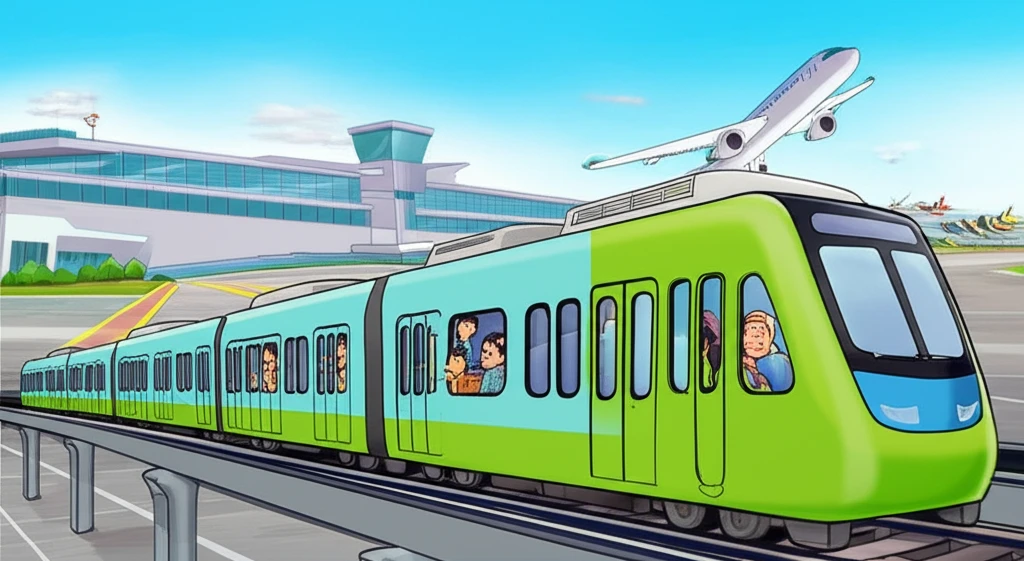 사상역 경전철 승강장 이미지